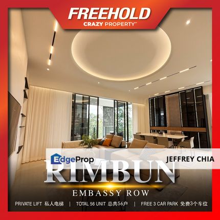 Freehold Super Low Density Private Lift, Kuala Lumpur, Ampang Hilir