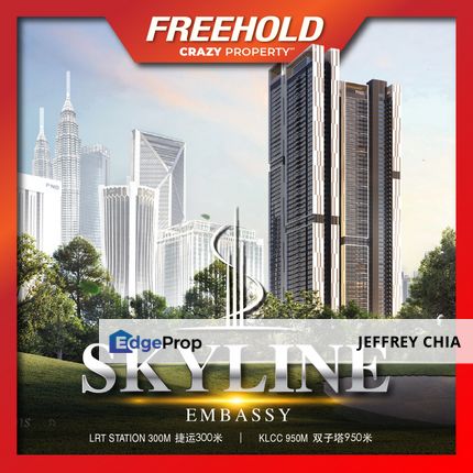 Freehold Skyline Embassy Best Deal Here, Kuala Lumpur, Taman U-Thant