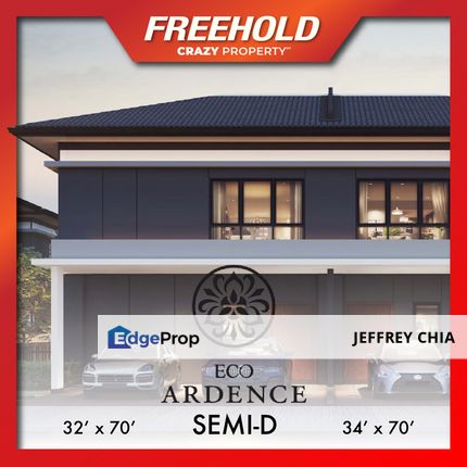 Freehold Cluster Semi-D, Selangor, Shah Alam