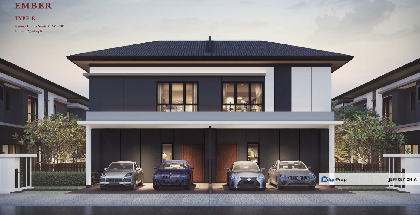 Freehold Cluster Semi-D, Selangor, Shah Alam