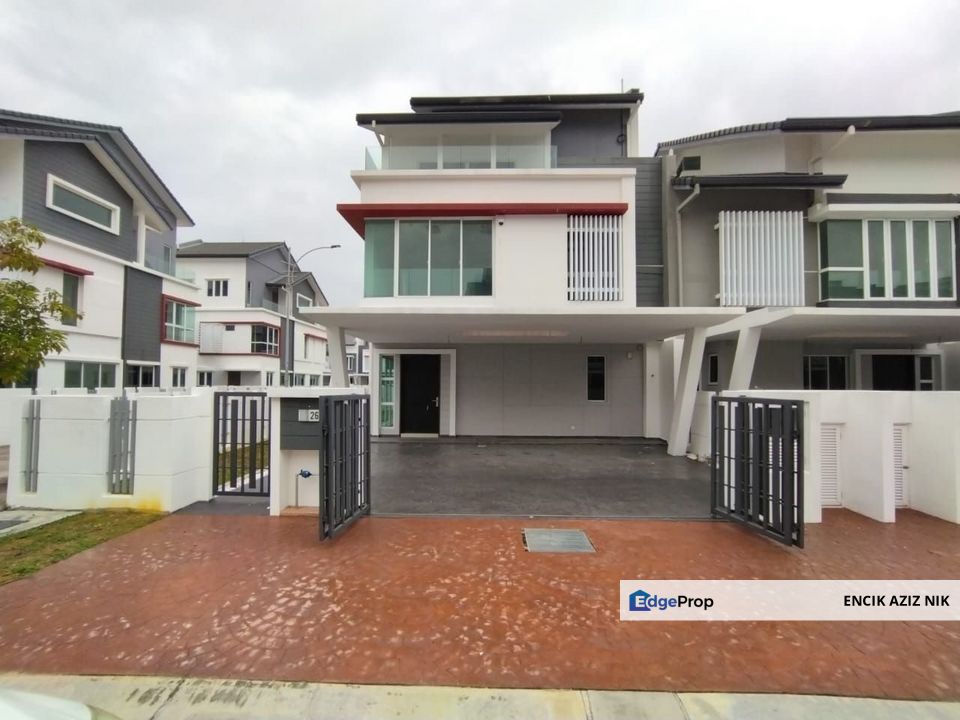 (END LOT!!) Double Storey Superlink House Residensi Aurora, Cyberjaya