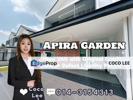 Aspira Gardens @ Double-storey Cluster House, Johor, Gelang Patah