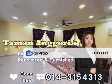 Bungalow House @ Taman Anggerik, Johor, Johor Bahru