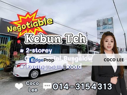 2-storey Commercial Bungalow @ Kebun Teh, Johor, Johor Bahru
