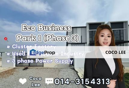 Eco Business Park 1 (Phase 3) @ Cluster Factory, Johor, Johor Bahru