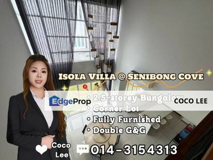 Isola Villas, Senibong Cove @ 2.5-storey Bungalow, Johor, Masai