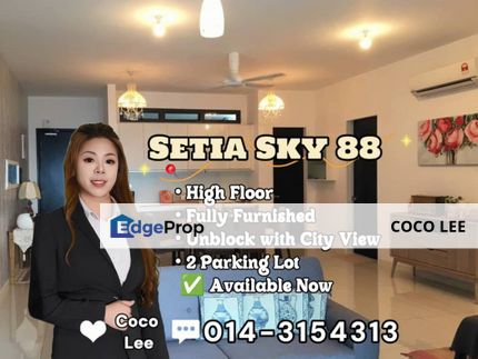 Setia Sky 88 @ Unblock with City View, Johor, Johor Bahru