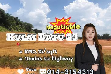 Medium Industrial Land @ Kulai Batu 23