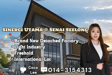 Sinergi Utama (Brand New Detached Factory) @ Senai | SeeLong