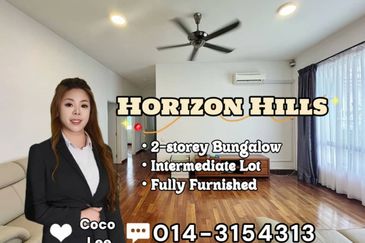 Horizon Hills @ Fully Furnished 2-storey Bungalow House