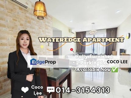 The WaterEdge Apartments with Fully Furnished, Johor, Masai