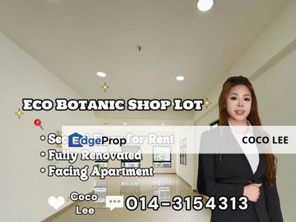 Eco Botani Shop Lot with Fully Renovated, Johor, Gelang Patah
