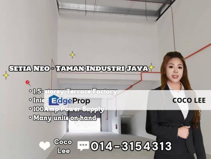 Skudai - Setia Neo @ Taman Industri Jaya , Johor, Johor Bahru