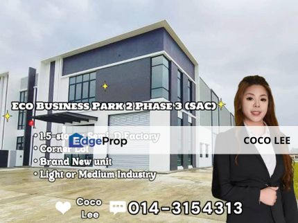 Eco Business Park 2-Phase 3 @ Semi-D Factory, Johor, Senai