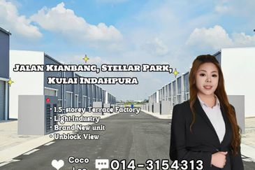Jalan Kiambang, Kulai Indahpura @ Brand New 1.5-storey Terrace Factory