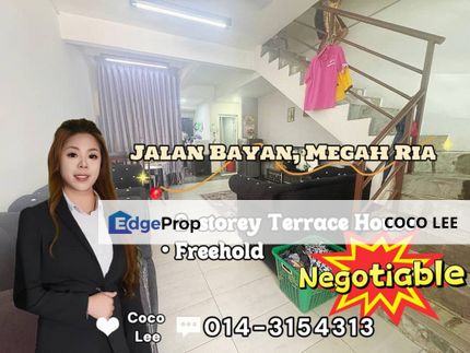 Jalan Bayan, Taman Megah Ria @ 2.5-storey Terrace House, Johor, Masai