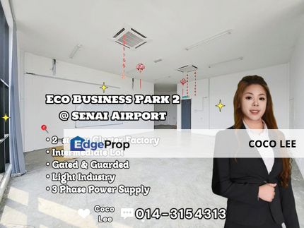 Eco Business Park 2, Senai @ 2-storey Cluster Factory, Johor, Senai