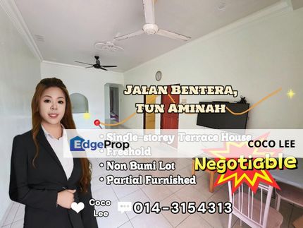 Jalan Bentara, Tun Aminah @  Single-storey Terrace House, Johor, Skudai