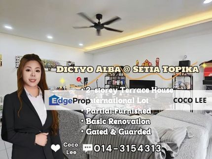 Dictyo Alba, Setia Tropika @ 2-storey Terrace House, Johor, Setia Tropika