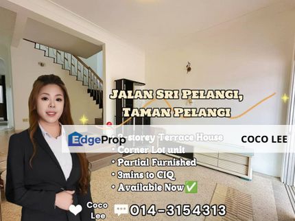 Jalan Sri Pelangi, Taman Pelangi @ 2-storey Terrace House, Johor, Johor Bahru