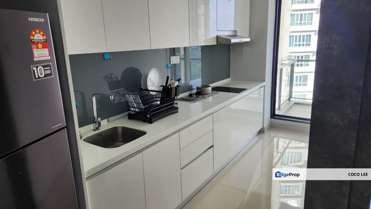 Residensi Bora @ Middle Floor with Fully Furnished, Johor, Johor Bahru