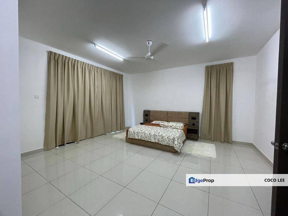 Bandar Cemerlang Precint D, Ulu Tiram @ End Lot 2-storey Cluster House, Johor, Ulu Tiram