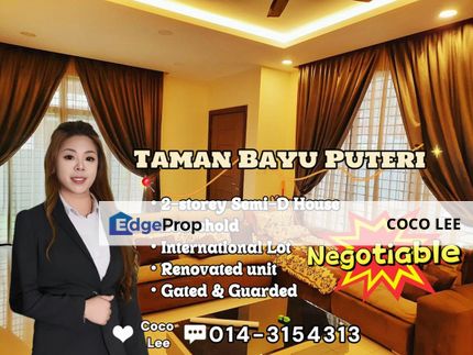 Jalan Bayu Puteri, Taman Bayu Puteri @ Renovated 2-storey Semi-D House, Johor, Johor Bahru