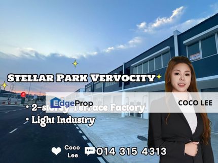 Stellar Park @ Lights Industry 2-storey Terrace Factory, Johor, Kulai