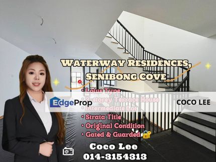 Lotus @ Waterway Senibong Cove @ Original 3-storey Terrace House, Johor, Masai