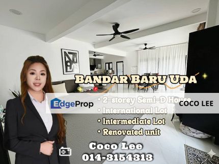 Bandar Baru Uda @ Intermediate Renovated 2-storey Semi-D House, Johor, Johor Bahru