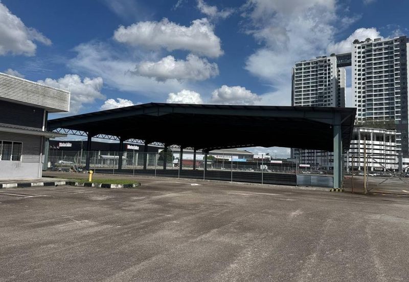 Opposite Gaint Plentong @ Commercial Land with Shelter and Open Area