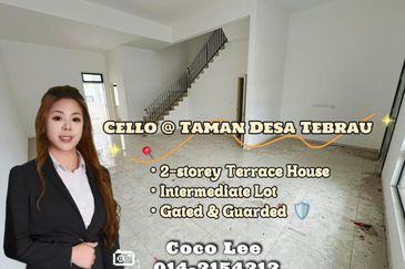 Taman Desa Tebrau - Cello @ Intermediate 2-storey Terrace House