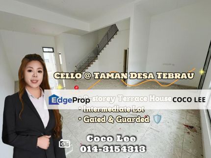 Taman Desa Tebrau - Cello @ Intermediate 2-storey Terrace House, Johor, Skudai
