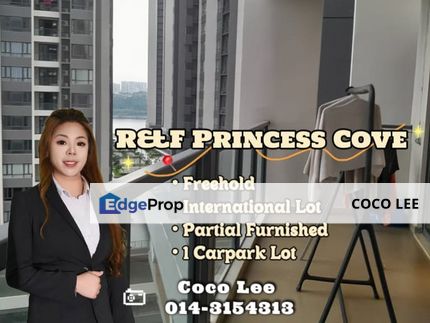 R&F Princess Cove @ International Partial Furnished unit, Johor, Johor Bahru