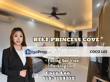 R&F Princess Cove @ High Floor with Sea View unit, Johor, Johor Bahru