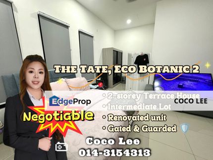 The Tate, Eco Botanic 2 @ Renovated Intermediate 2-storey Terrace House, Johor, 