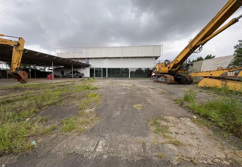 Taman Aman, Senai @ Commercial Land with Fencing