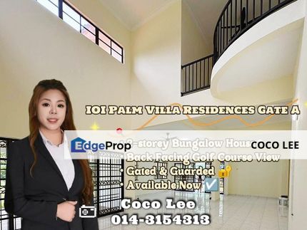 Ioi Palm Villa Residences Gate A, Kulai @ Good Condition 2-storey Bungalow House, Johor, Kulai