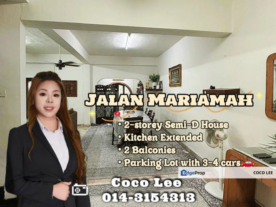 Jalan Mariamah @ Kitchen Extended 2-storey Semi-D House, Johor, Johor Bahru