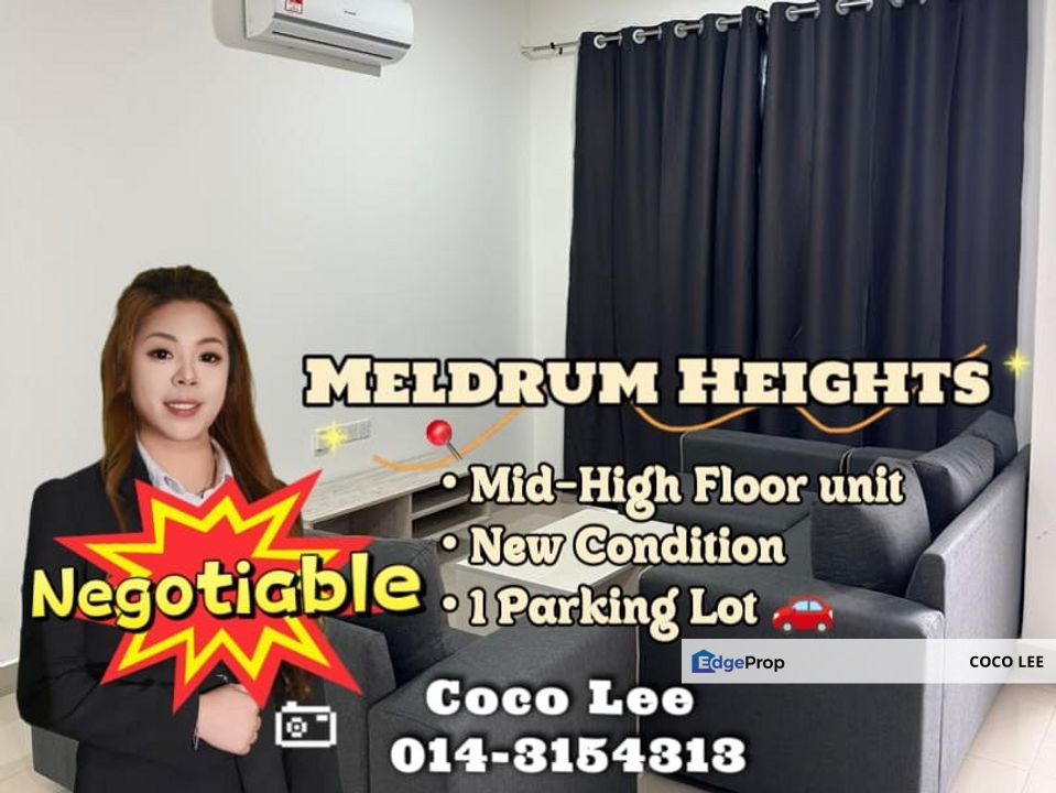 Meldrum Heights @ New Condition unit, Johor, Johor Bahru