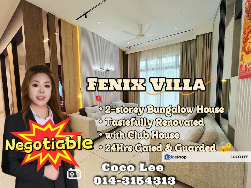 Fenix Villas @ Double-storey Bungalow House, Johor, Setia Tropika