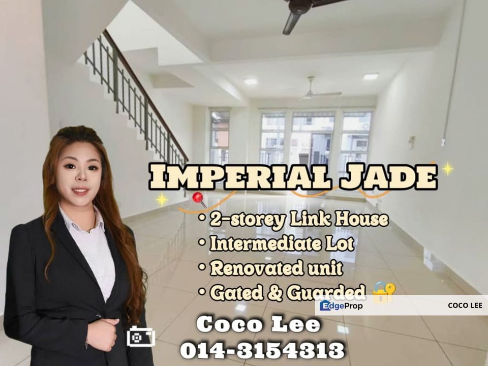 Imperial Jade @ Intermediate 2-storey Link House, Johor, Masai