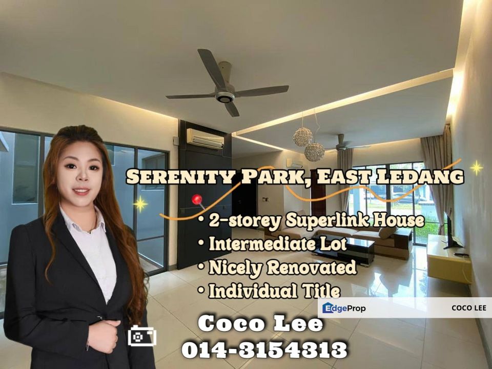 Serenity Park, East Ledang @ Intermediate 2-storey Superlink House, Johor, East Ledang