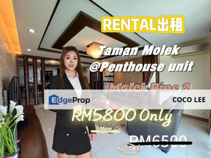 Molek Pine 2 @Penthouse Unit , Johor, Johor Bahru