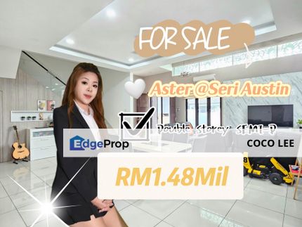 Aster Seri Austin @Double Storey SEMI D, Johor, Johor Bahru