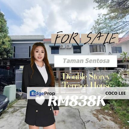 Taman Sentosa @Double Storey Terrace House , Johor, Johor Bahru