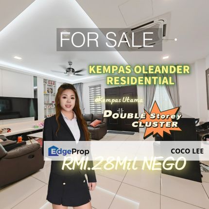 Kempas Oleander Residential @Double Storey Cluster House, Johor, Johor Bahru