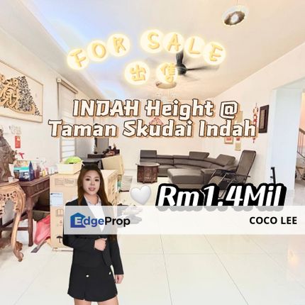 Indah Height Taman Skudai Indah @3Storey Cluster House , Sarawak, Kuching