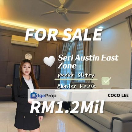 Seri Austin East Zone @Double Storey Cluster House , Johor, Johor Bahru