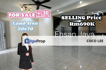 Ehsan Jaya @Double Storey Terrace House , Johor, Johor Bahru